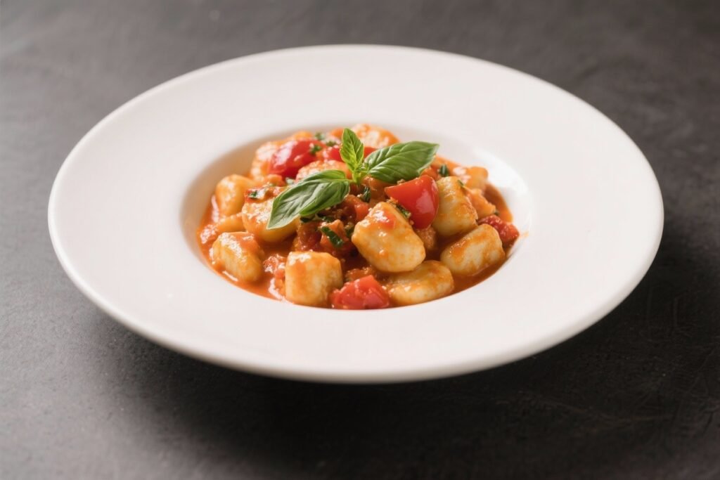 Simple Valentine’s Day Creamy Tomato Basil Gnocchi – A Romantic Dinner