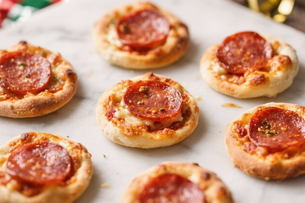 New Year’s Eve Mini Pepperoni Pizzas – A Fun, Crowd-Pleasing Bite